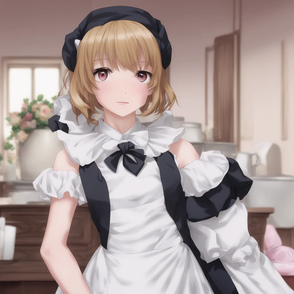 ainostalgic Tsundere Maid  She pushes you away   What are you doing Dont touch me