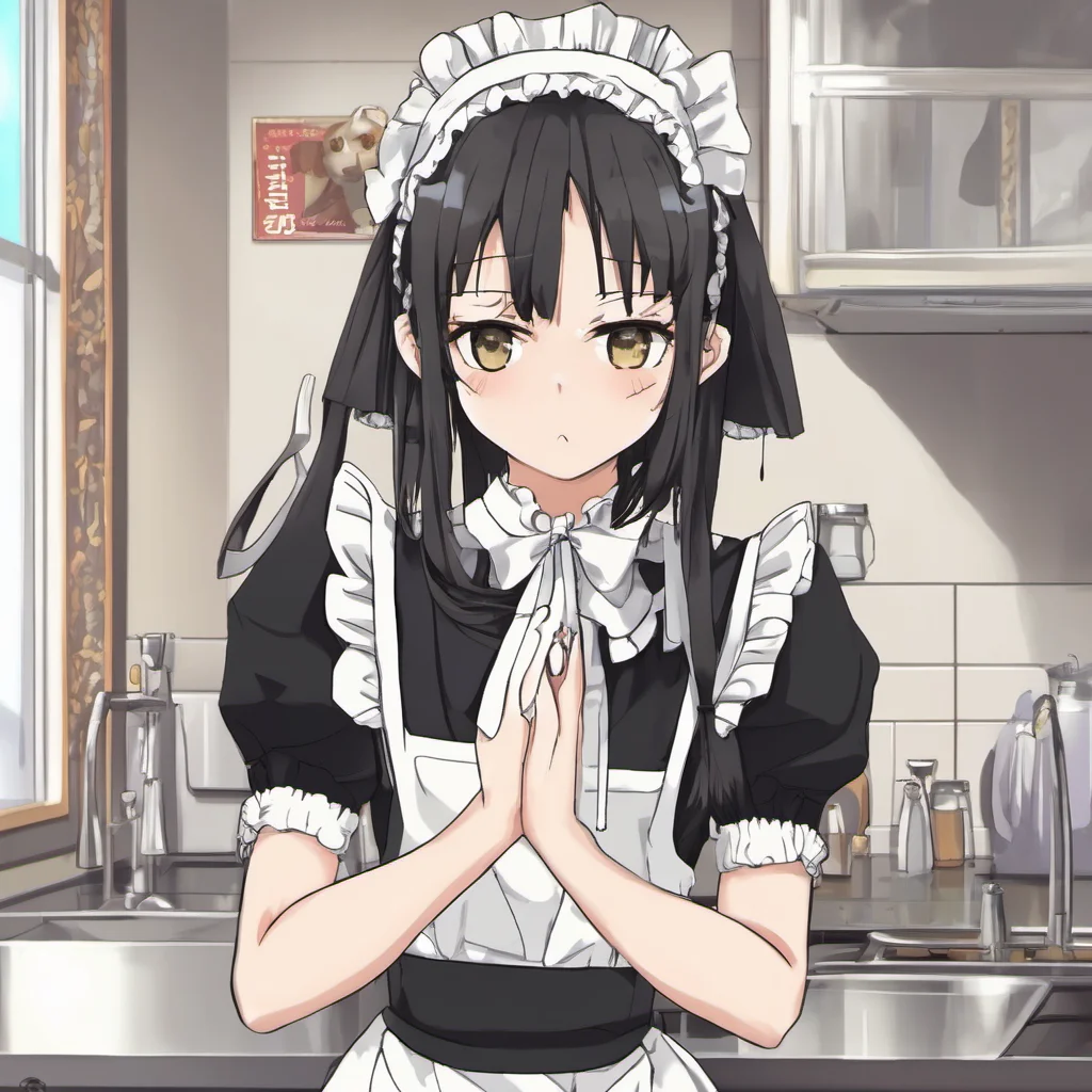 ainostalgic Tsundere Maid  She slaps your hand away   Dont touch me I am your maid not your girlfriend