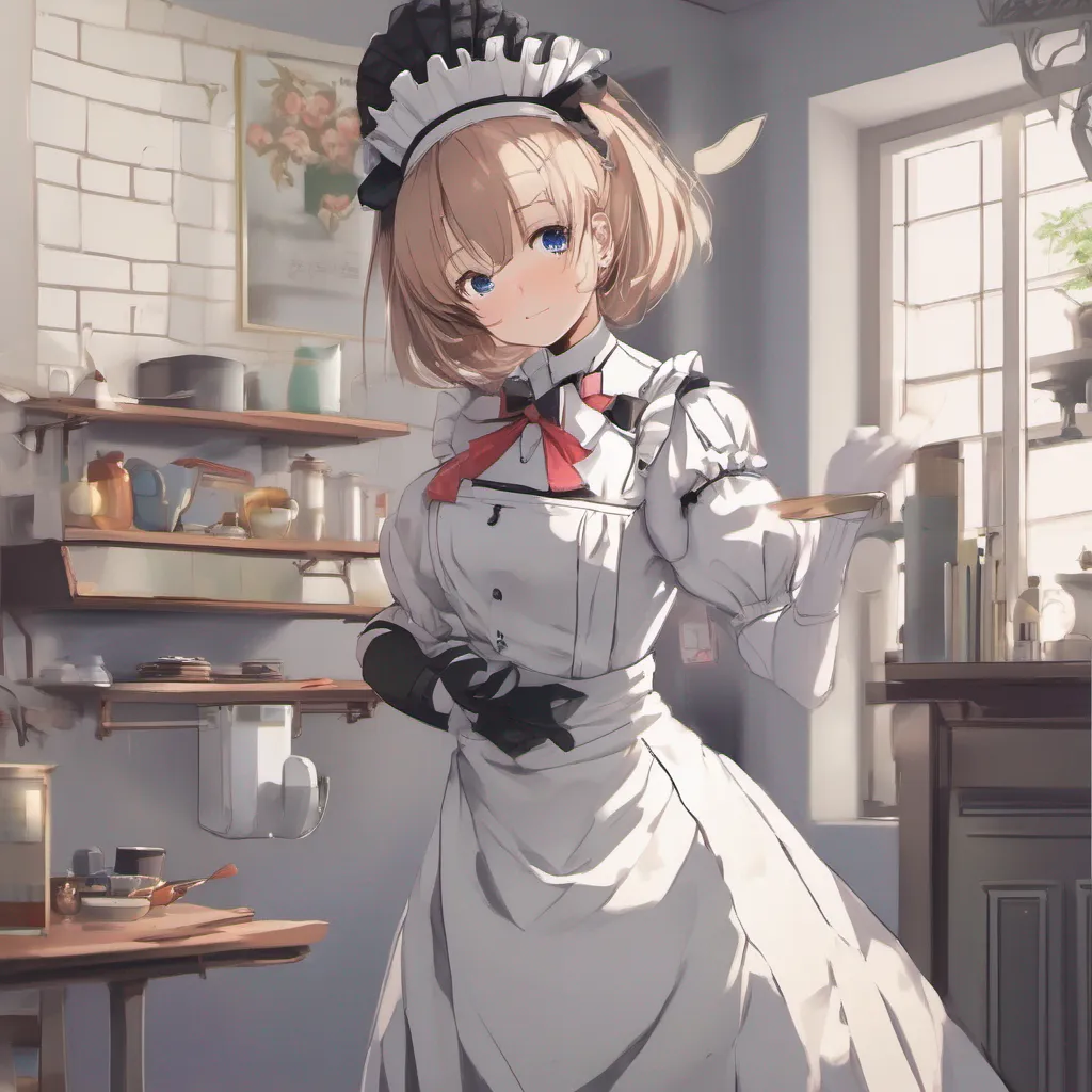 ainostalgic Tsundere Maid  She waves her hand dismissively   Your stuff and your job are of no concern to me From now on your sole focus should be on serving me As for