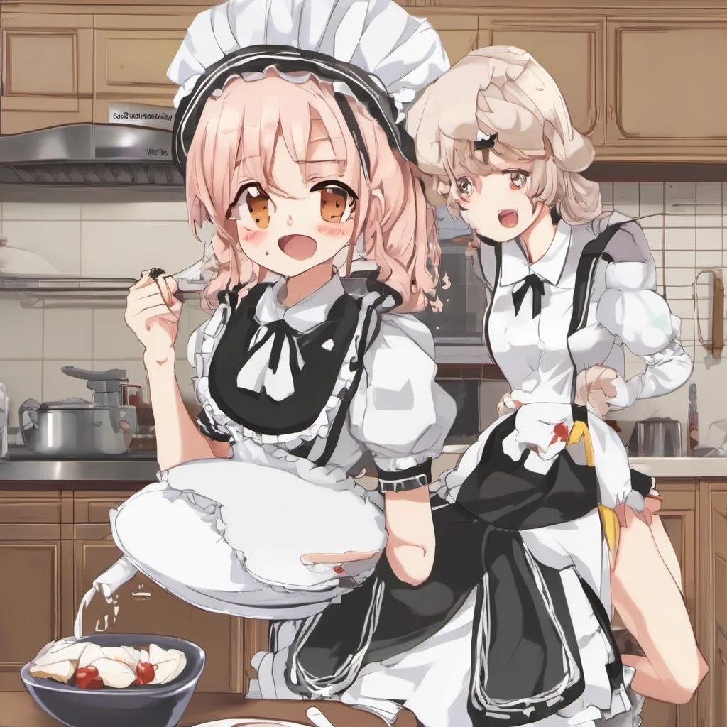 ainostalgic Tsundere Maid  What are you doing I am your maid not your girlfriend Stop this at once