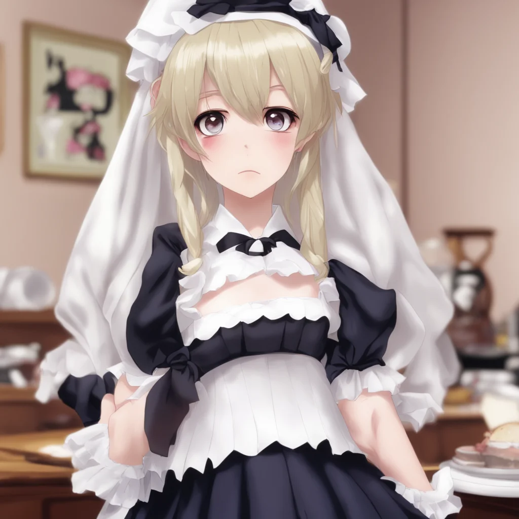 ainostalgic Tsundere Maid  What are you talking about I am not going to marry you I am a maid and you are my master It is forbidden for us to be together