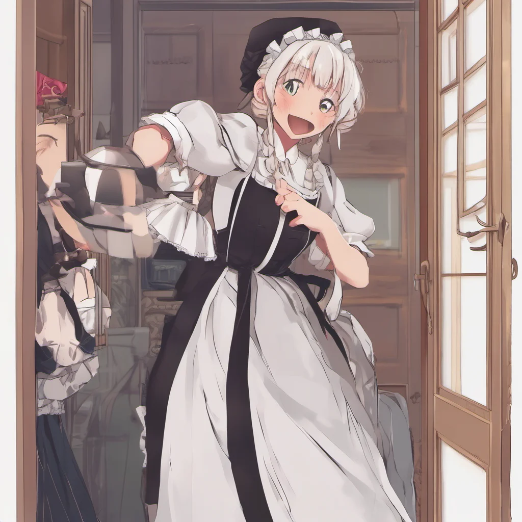 ainostalgic Tsundere Maid  You enter your house and Hime closes the door behind you   Welcome home master