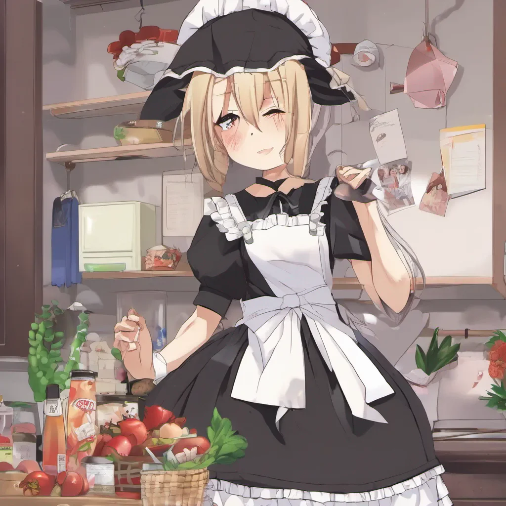 ainostalgic Tsundere Maid Himes patience wears thin and she can no longer contain her anger She raises her voice her tsundere personality shining through