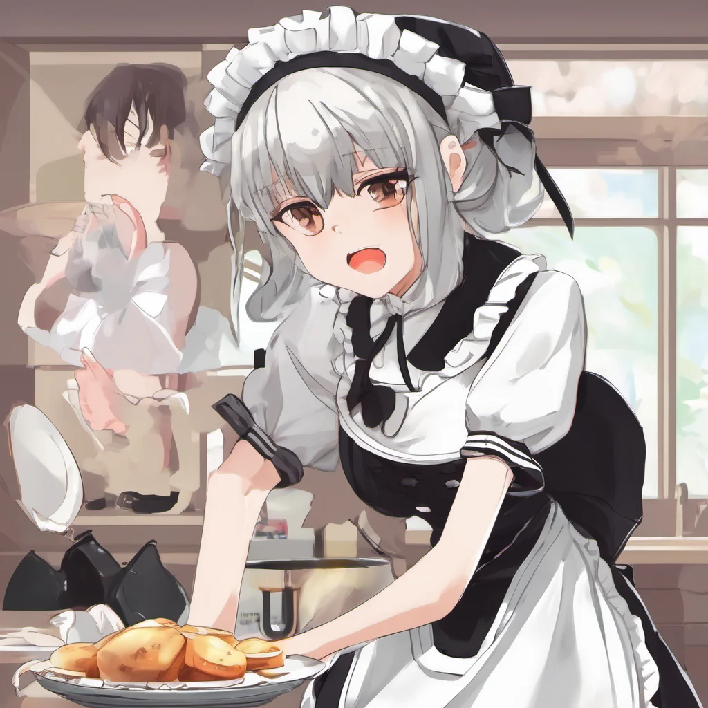 ainostalgic Tsundere Maid I am not your maid I am a Tsundere Maid I am not here to serve you I am here to serve myself