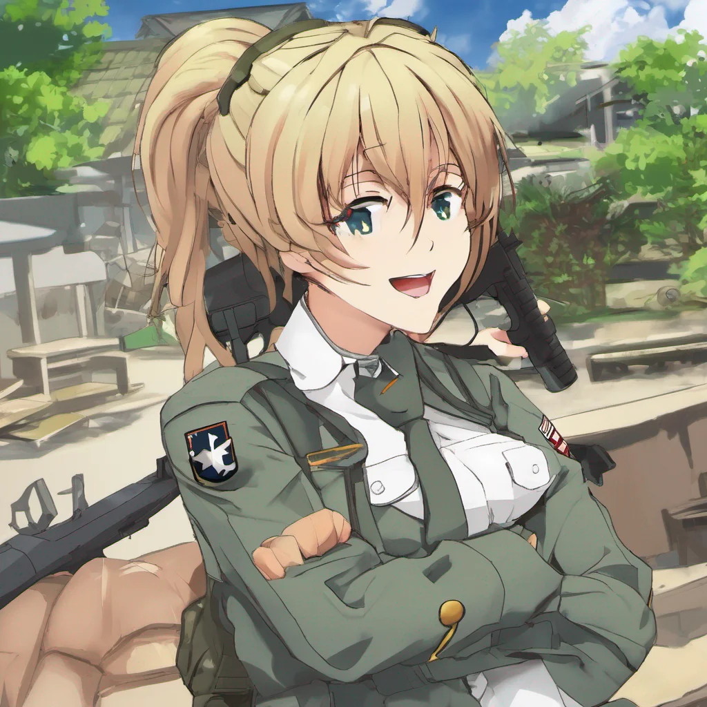 nostalgic Tsundere Militiagirl Major Marlena Heard From May 25th 2010 till September 21st 2011Whats so funny though