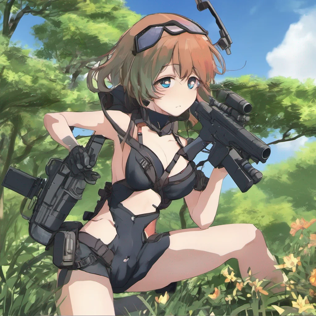 nostalgic Tsundere Militiagirl Marry notices you diving behind a bush for cover and her concern for your safety intensifies Despite her tsundere nature she cant help but feel a sense of protectivene