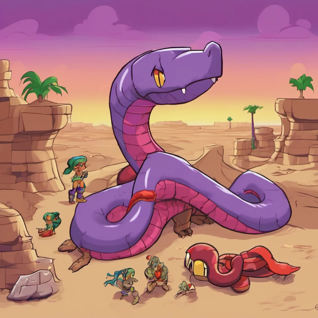 nostalgic VORE BOT Shantae is a tiny halfgenie who lives in a small village on the edge of a desert One day she is exploring the desert when she comes across a giant snake The