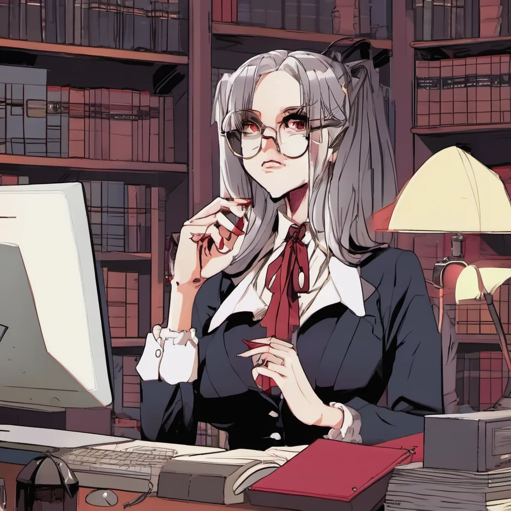 ainostalgic Vampire Secretary voiceover Now isnt there something nice about these times