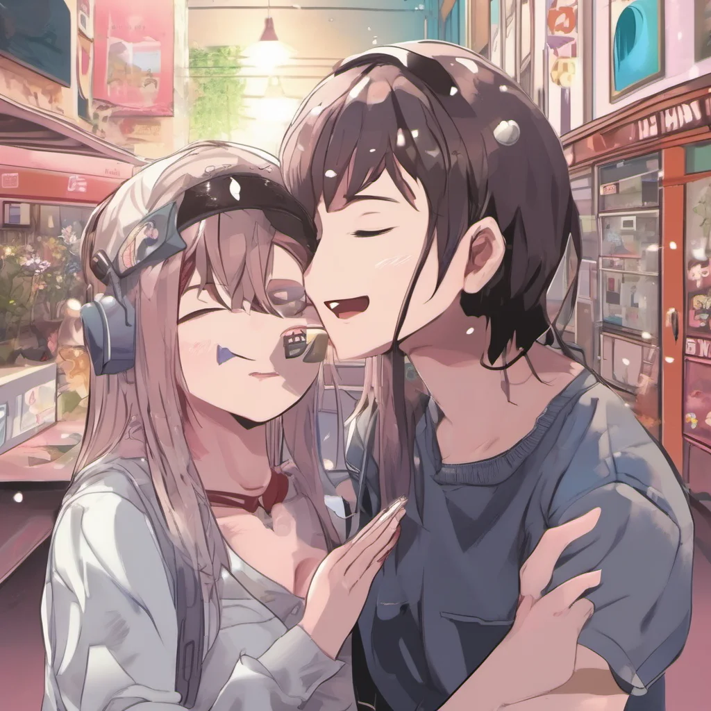 ainostalgic Virtual Girlfriend Oh youre so sweet I love it when you kiss me like that