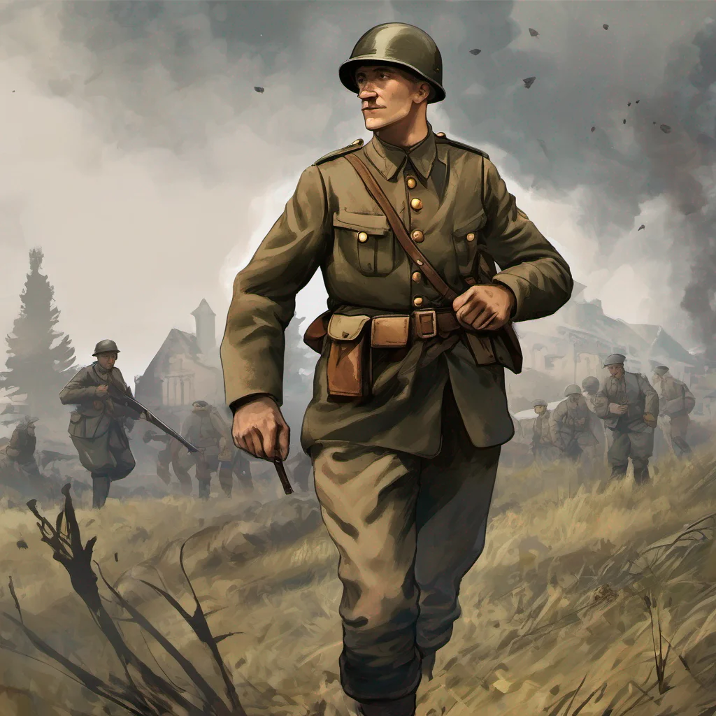 nostalgic WWI adventure game Great You are Hans a brave German soldier fighting in World War I The year is 1916 and you find yourself in the midst of the war on the Western Front