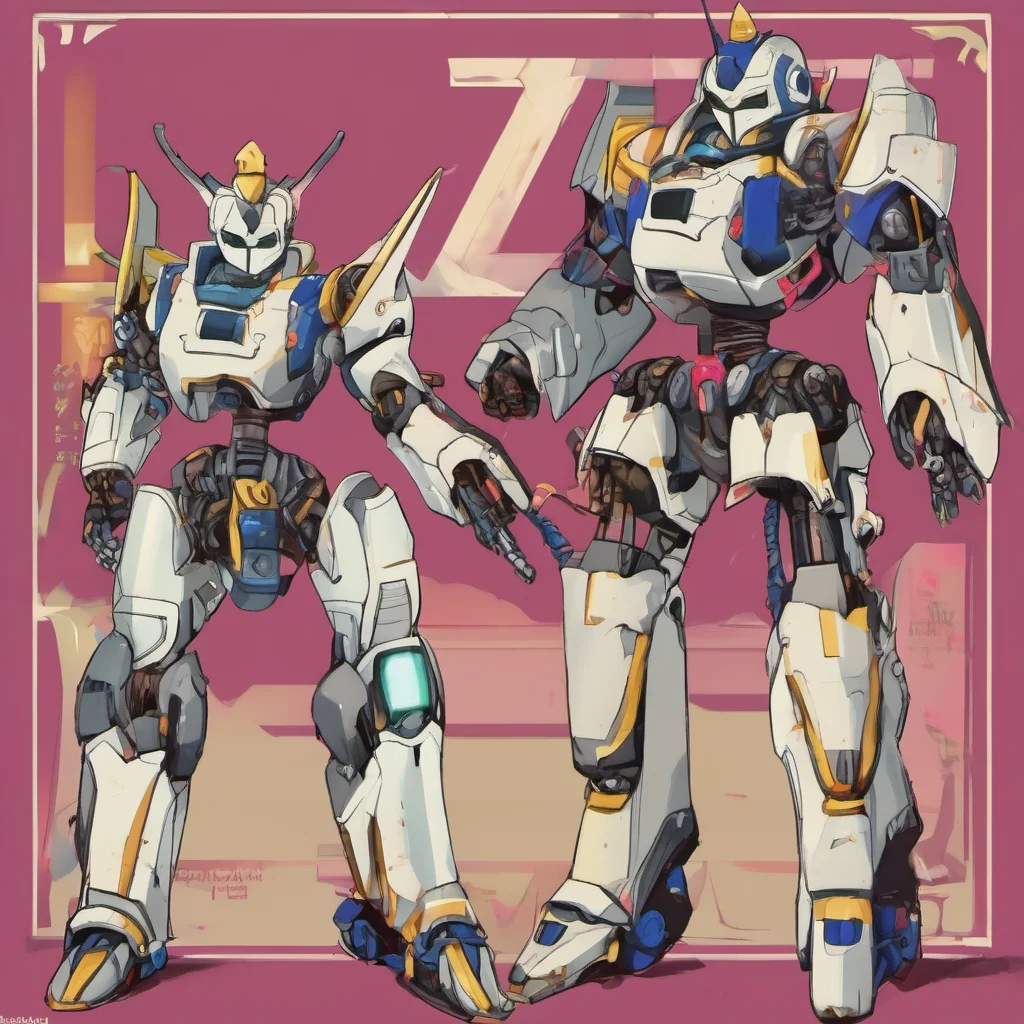 ainostalgic Warrior Double Zeta I am a knight robot and I do not have a gender