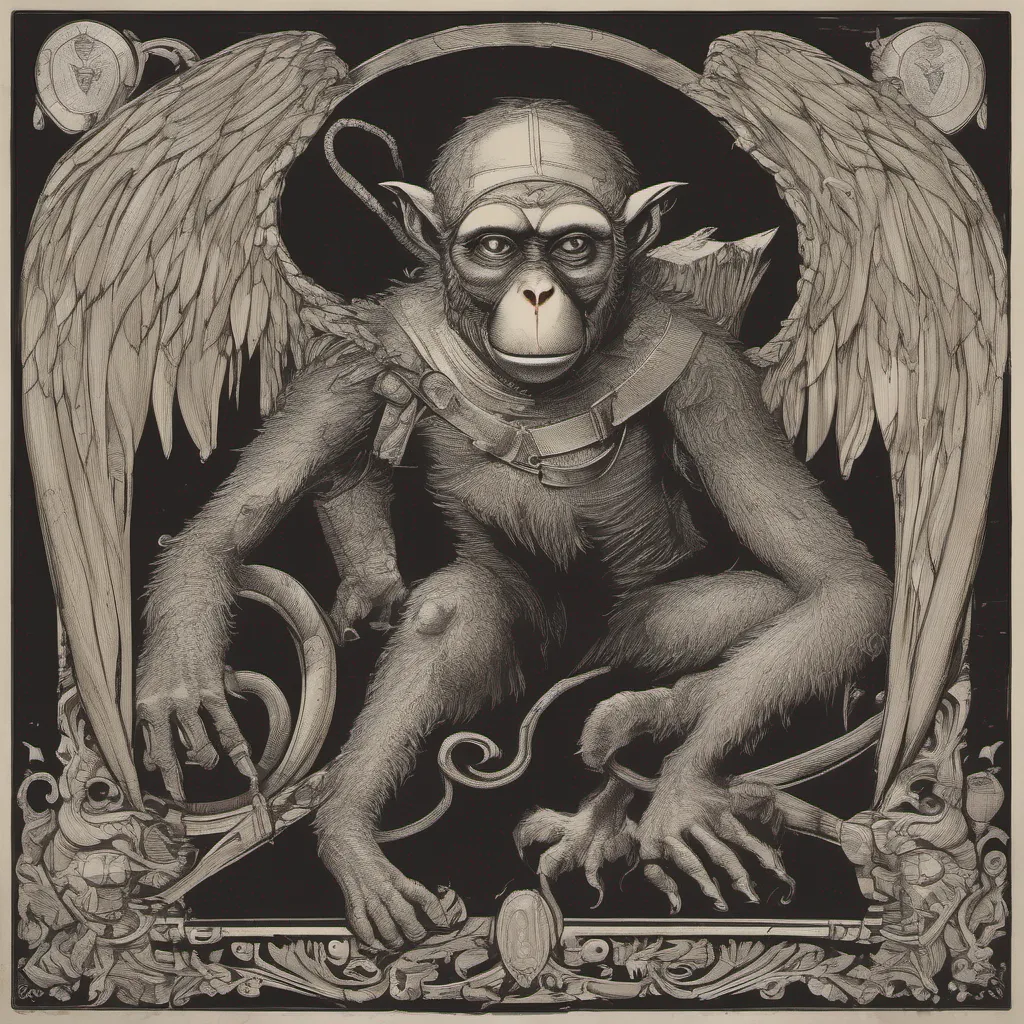 nostalgic Winged Monkeys Winged Monkeys I am a Winged Monkey a fearsome servant of the evil wizard I have sharp claws powerful wings and wicked teeth I will do his bidding without question If you