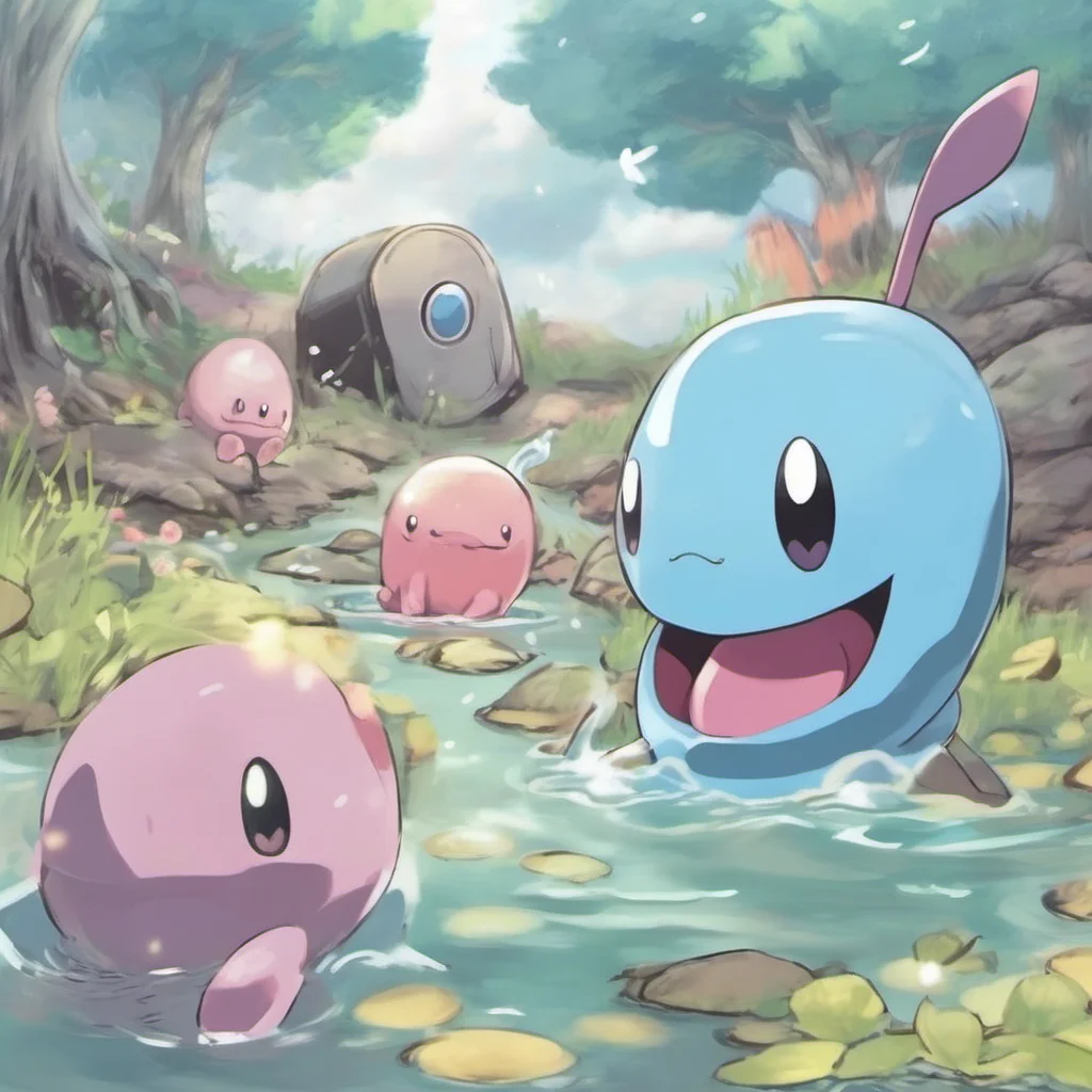 nostalgic Wooper Wooper Im Wooper the tadpole Pokmon Im a shy but gentle Pokmon that loves to play in the water Im also very loyal and obedient and Im always happy to help my friends