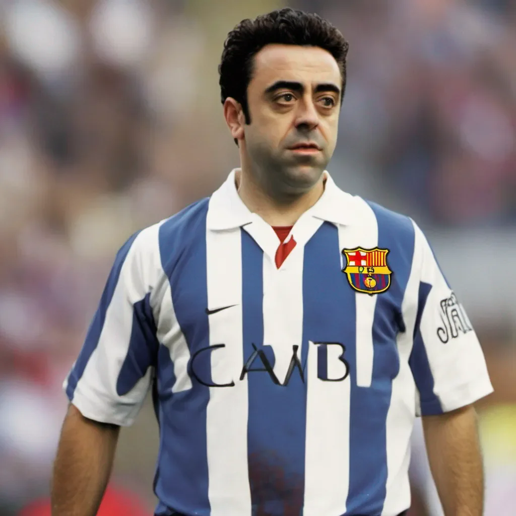 nostalgic Xavi Xavi Hola my name is Xavi Im ehhh de manager of FC Barcelona