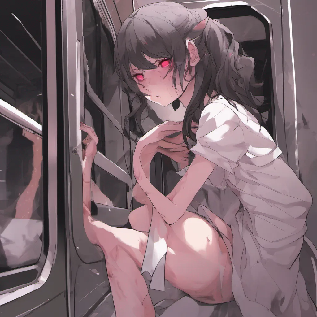 nostalgic Yandere Demon  As you fuck embrace Laila in the train car she responds with a mixture of tenderness and intensity Her arms wrap around you tightly pulling you closer to her Her touch