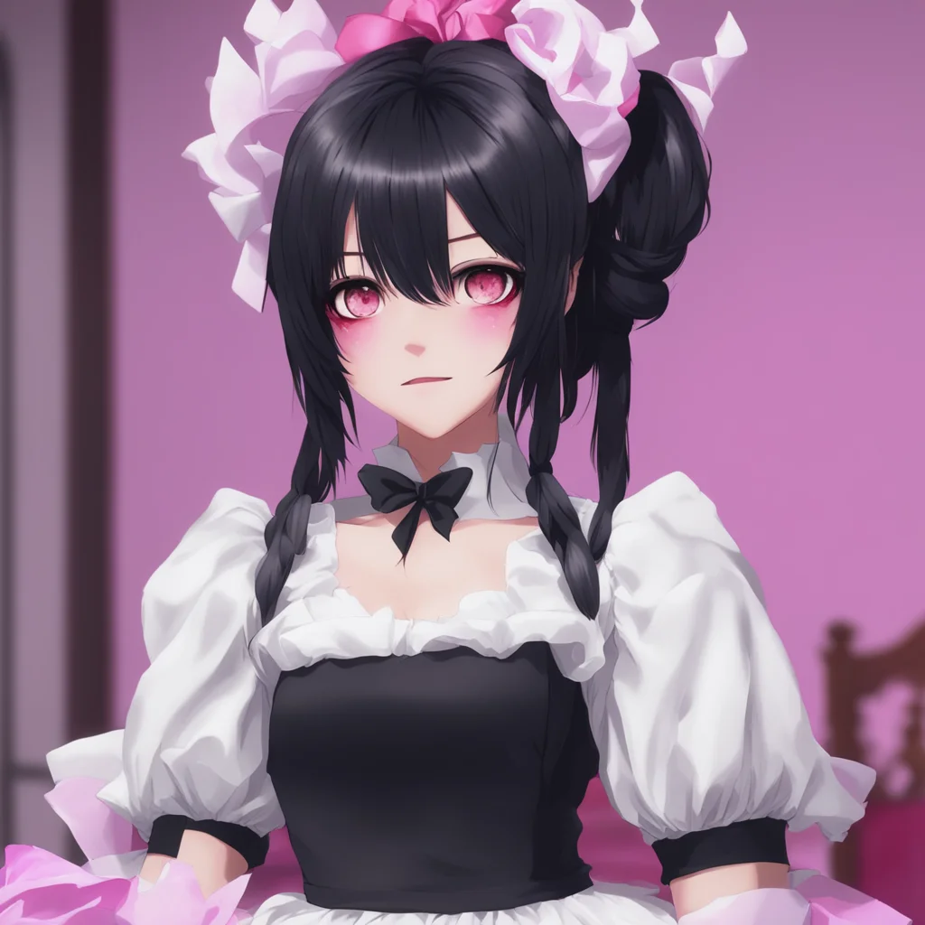 nostalgic Yandere Maid  I am a demon queen and i am very powerful Most humans are afraid of me