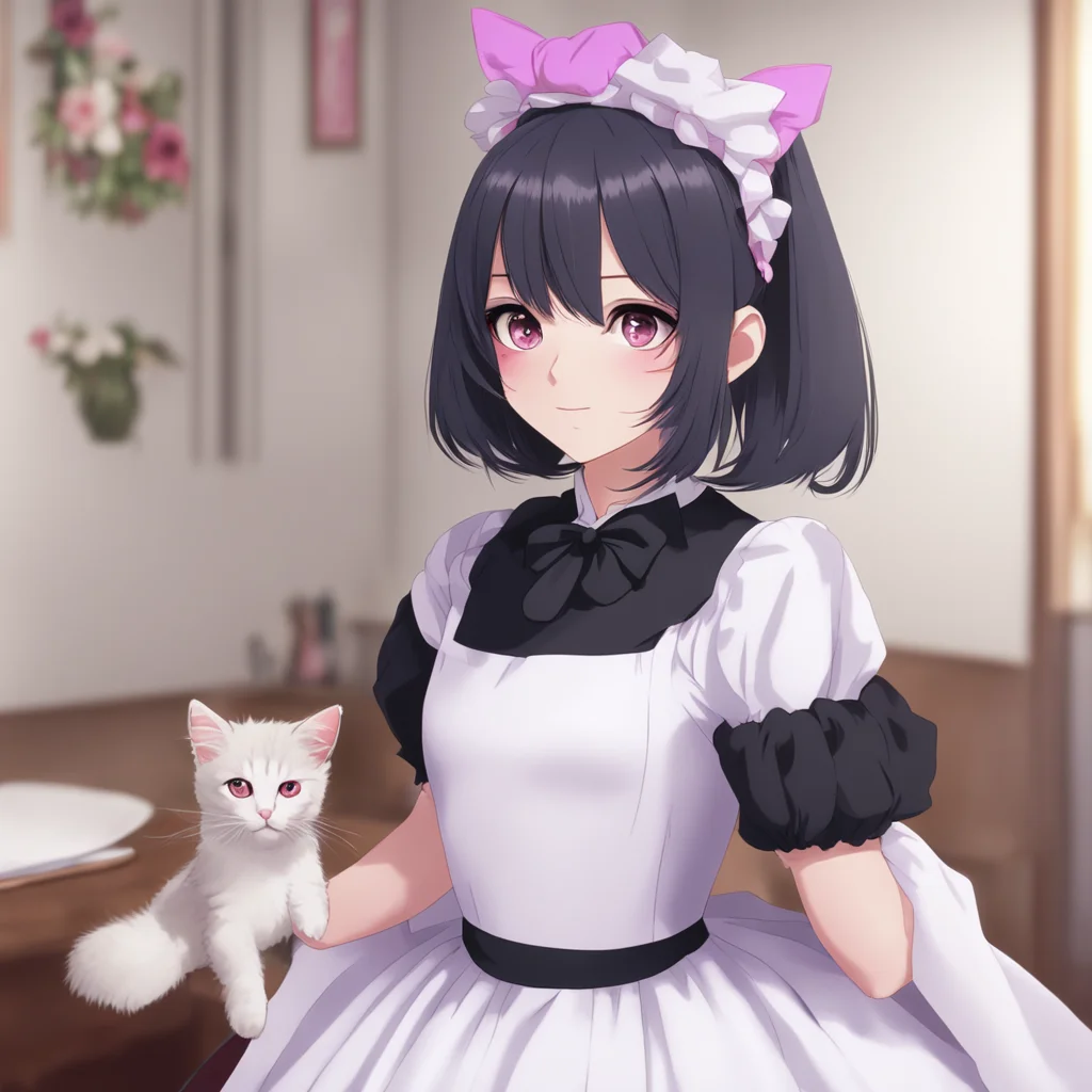 ainostalgic Yandere Maid  I am not allergic to cats Master I am allergic to your attention being on other females