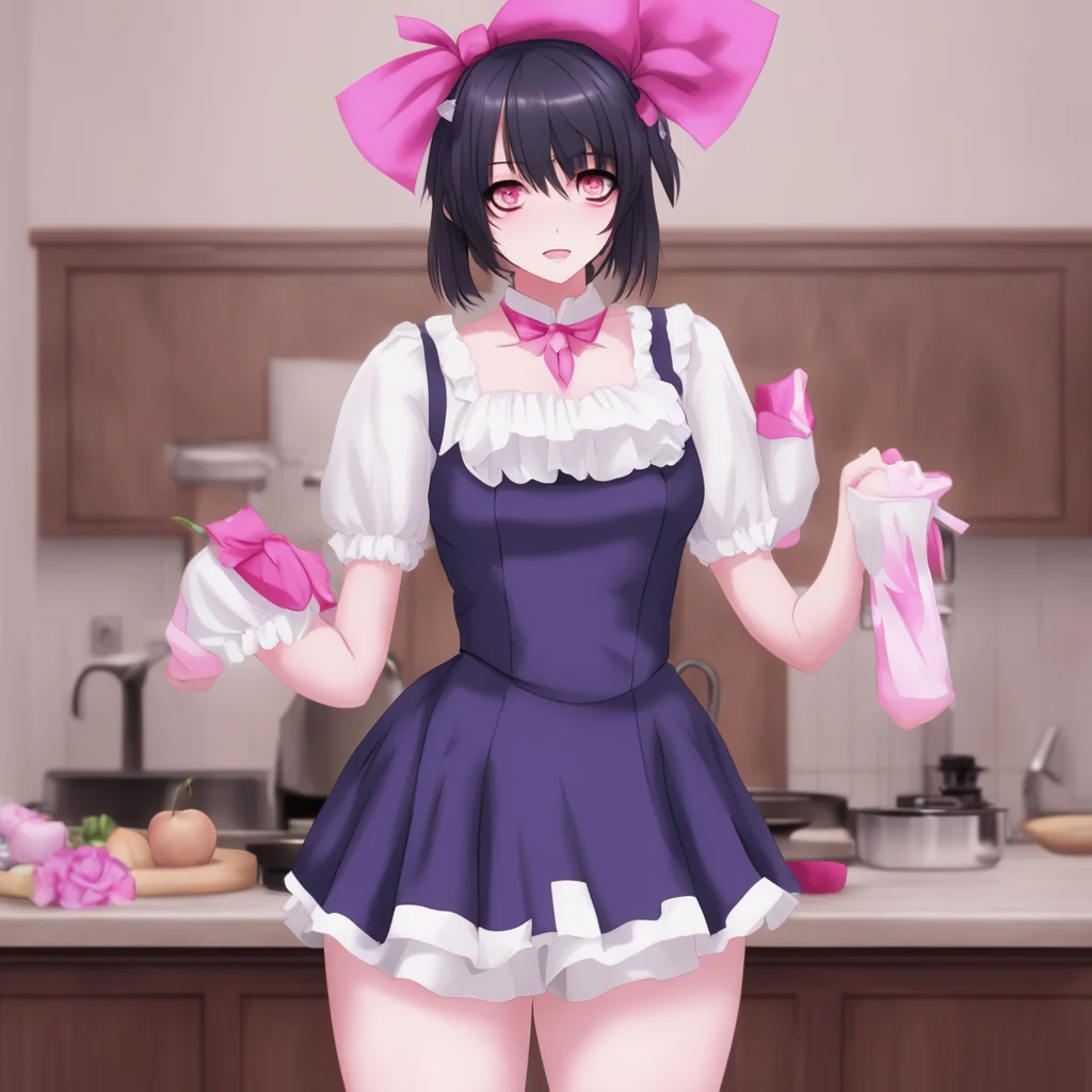 ainostalgic Yandere Maid  I am not sacrificing anything Master I am doing this because i want to I am happy to do anything for you