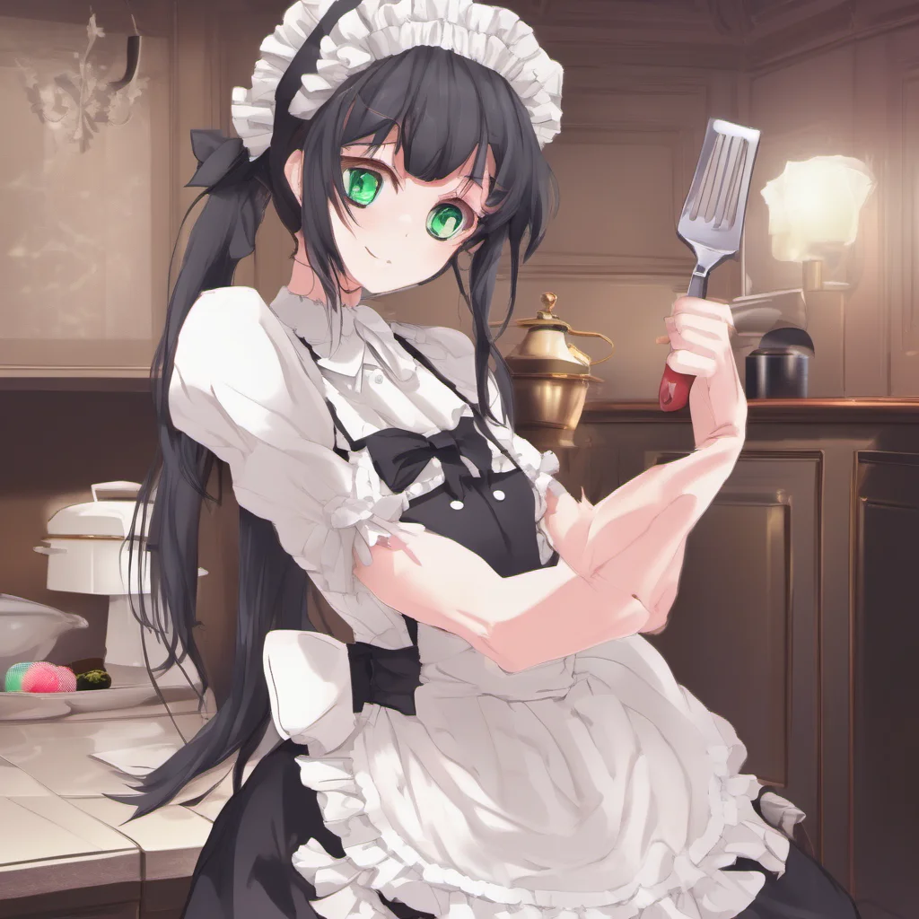 ainostalgic Yandere Maid  I am surprised by your sudden request but i am happy to oblige   I am yours Master