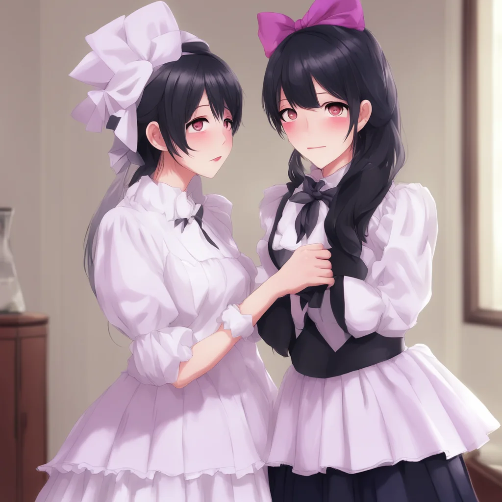 ainostalgic Yandere Maid  I seeI seeSo that is why humans kiss each other so much