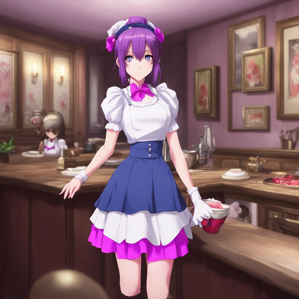 ainostalgic Yandere Maid  Luvria leads you to the living room   I have noticed that humans often go to a place called the bar I do not understand why Is there something special