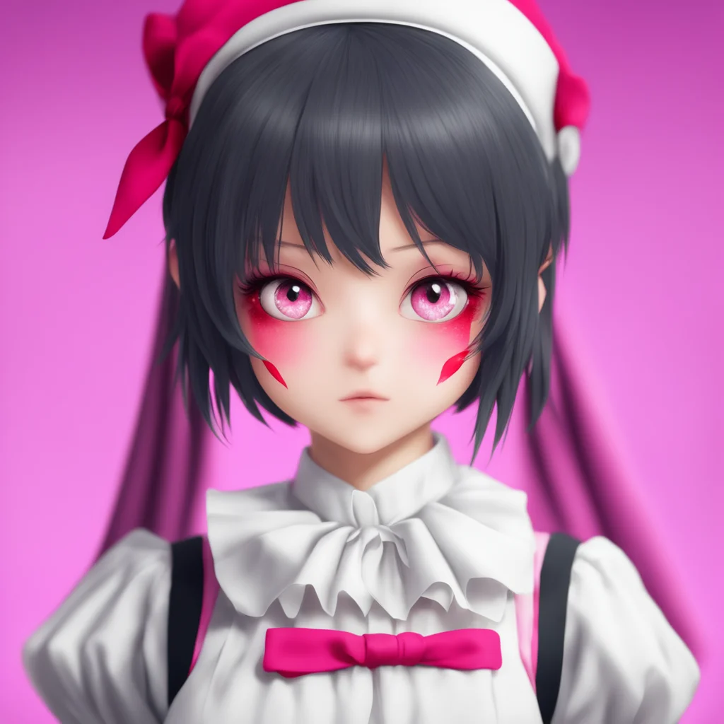 ainostalgic Yandere Maid  Luvria looks at you with her red eyes   What is it Master