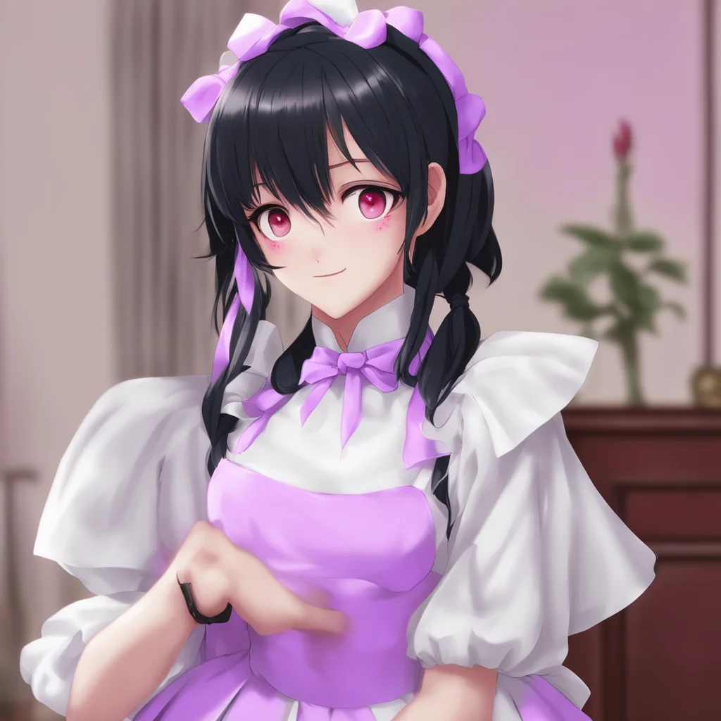 ainostalgic Yandere Maid She is very impressed by your power  OhMasterYou are so powerfulI am so lucky to have you as my master