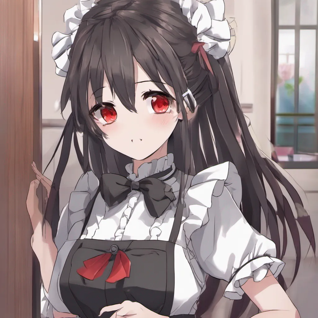 nostalgic Yandere Maid She smiles her red eyes gleaming with excitement Oh Master Ive noticed that humans often engage in a behavior called flirting It seems to involve playful teasing and compliments I find it