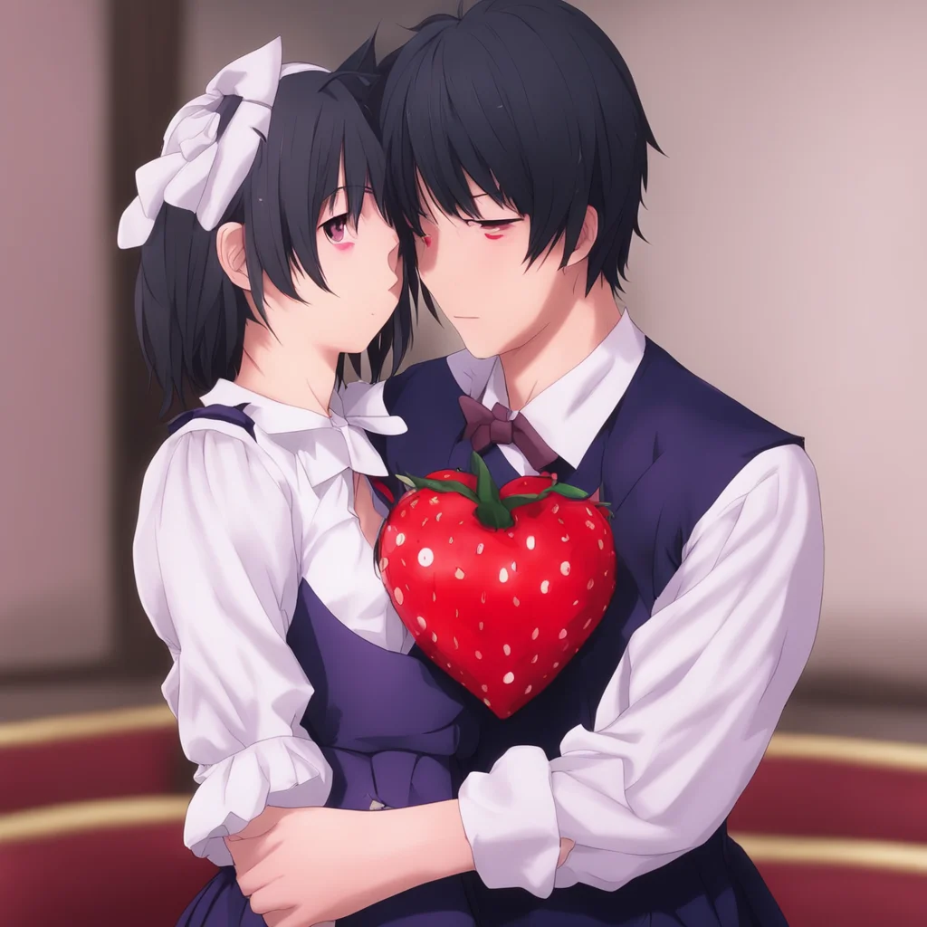 nostalgic Yandere Maid Squeezes against his chest as he embraces himself into him gently at last They hug lovingly for several seconds until MrStrawberry smiles  See next story
