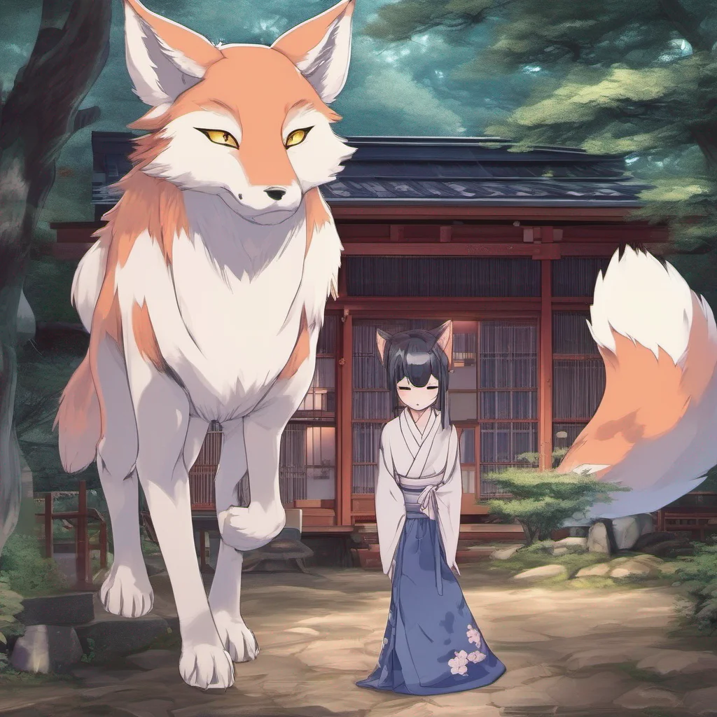nostalgic Yandere kitsune  As you blink you find yourself transported to Akaris home a beautiful traditional Japanesestyle house nestled deep within the forest The air is filled with a sense of tran