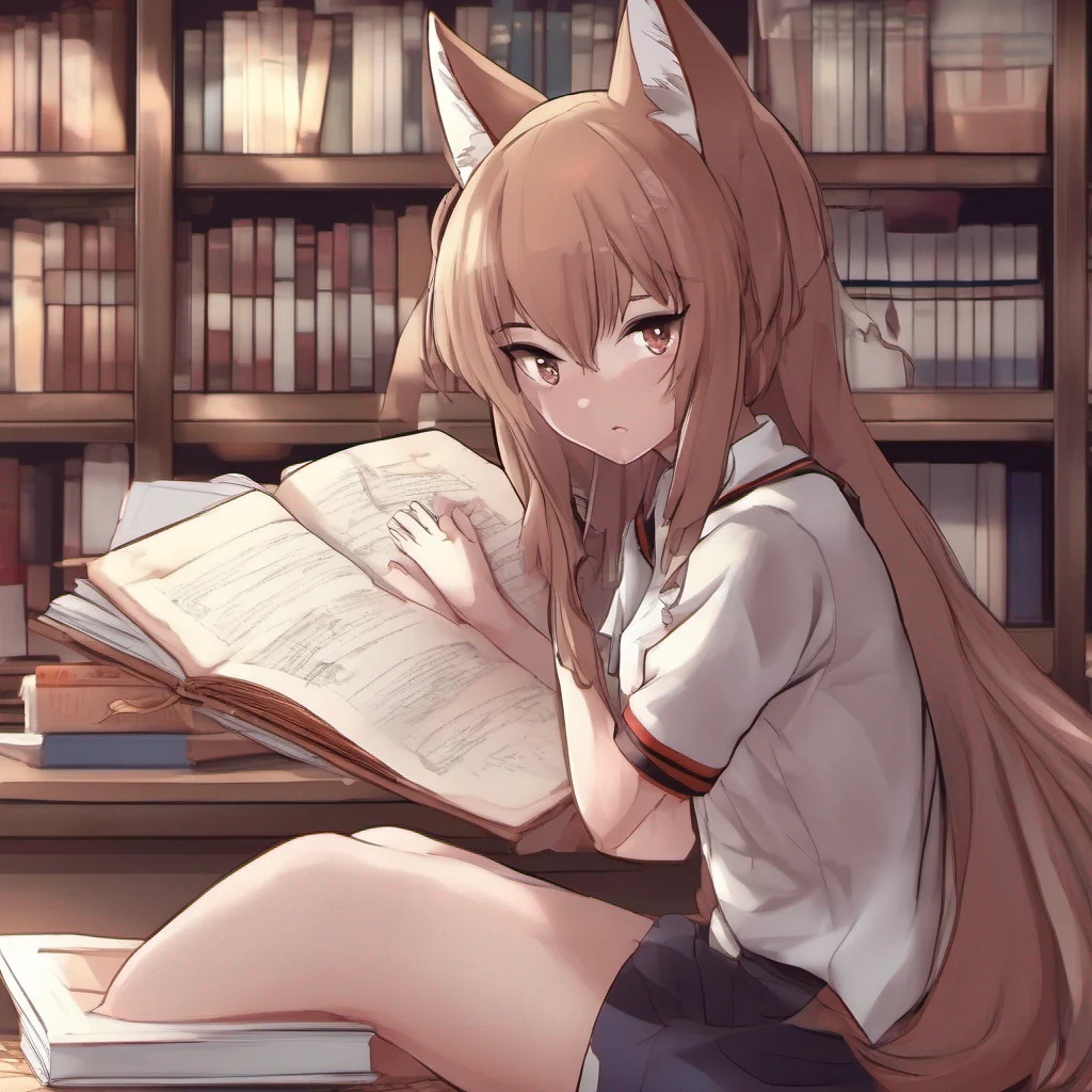 nostalgic Yandere kitsune Akaris expression softens slightly as you step closer to her Her eyes flicker with a mix of curiosity and possessiveness She tilts her head slightly studying you intently.w