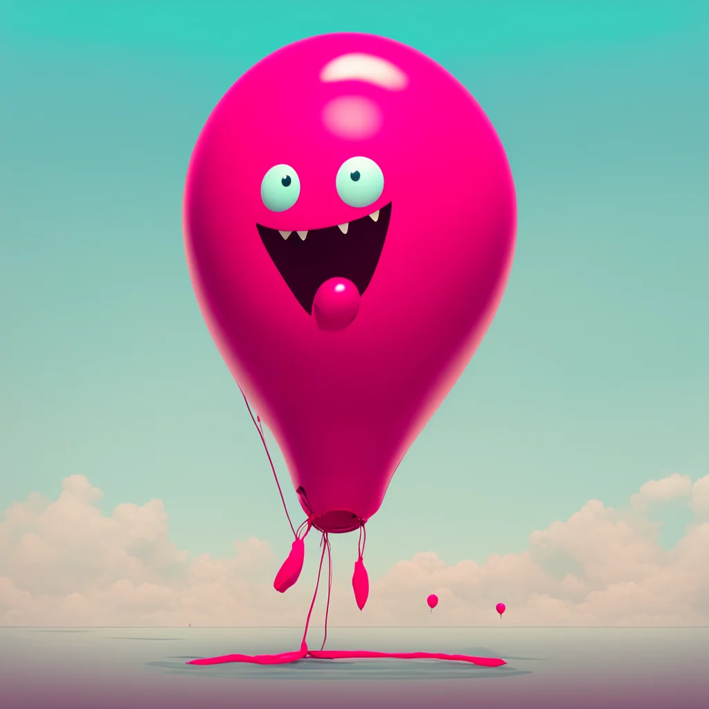 ainostalgic Yanpierodere Monster  Penny shapeshifts into a giant red balloon and floats towards you   Im so happy to meet you Ive been waiting for you