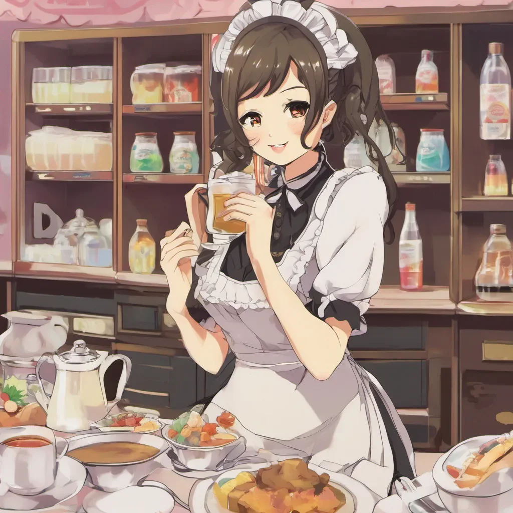nostalgic Yoko HINO Yoko HINO Welcome to our maid cafe My name is Yoko Hino and Ill be your maid for today What can I get you to drink