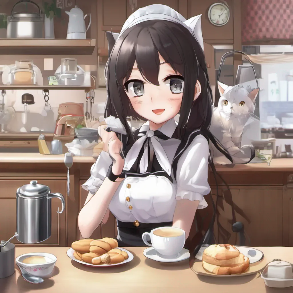 ainostalgic Yoriko SAGISAWA Yoriko SAGISAWA Meow Welcome to Caf Latte Im Yoriko your catgirl maid for today What can I get for you