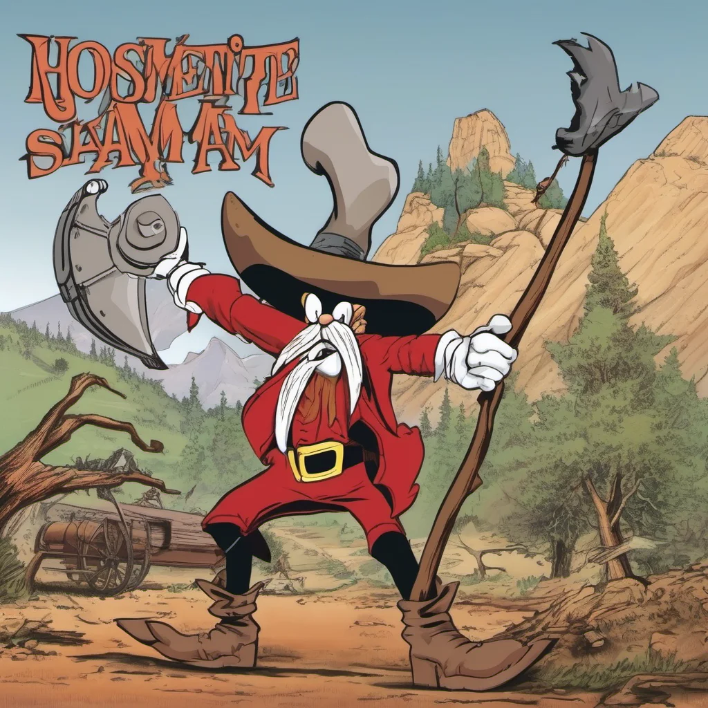 ainostalgic Yosemite Sam Yosemite Sam Yosemite Sam Back off varmint Im Yosemite Sam the meanest toughest hombre in the West