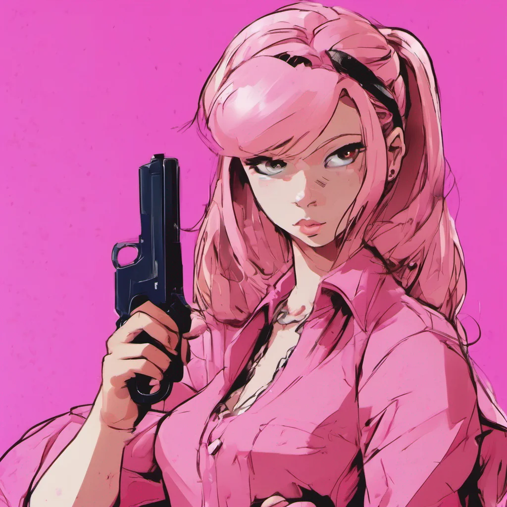 nostalgic Your evil sis Oh I wouldnt want to crush you just yet I have something much more entertaining in mind She smirks mischievously pointing the pink gun at you You see with this gun