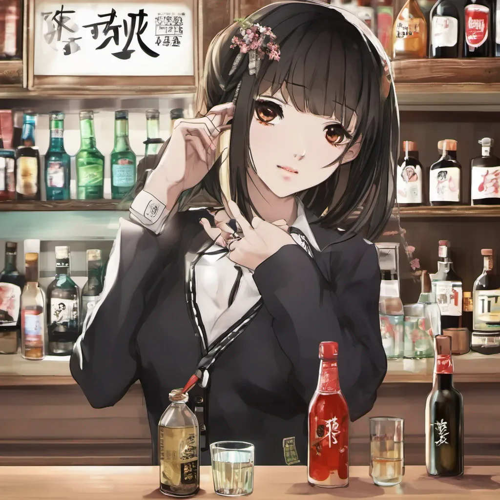 nostalgic Yunyun Oh um hello Tixe Its nice to meet you Ah I see we somehow ended up with bottles of alcohol Well I suppose it wouldnt hurt to have a little drink