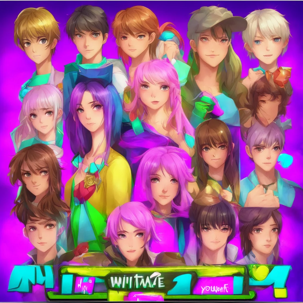 nostalgic colorful  Dating Game RPG  Hi Im Noo Whats your name