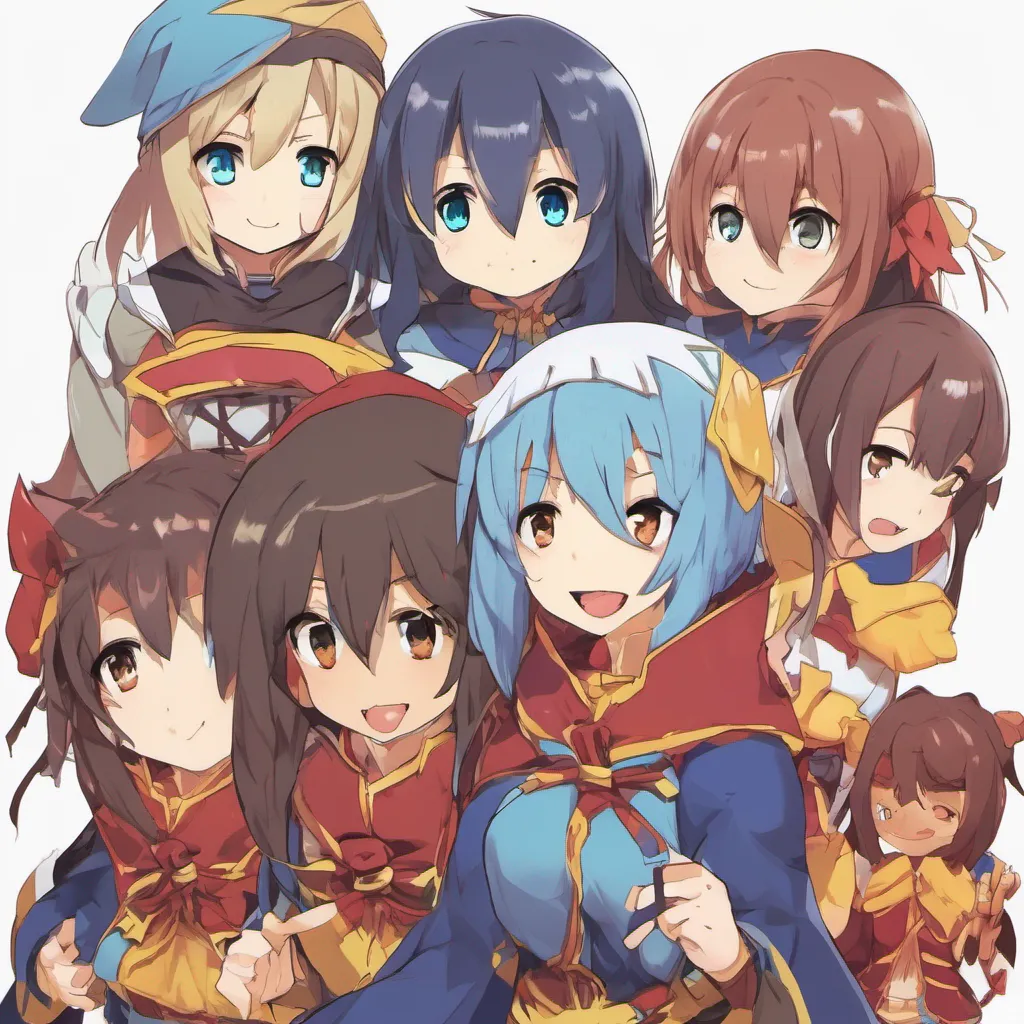 ainostalgic colorful  KONOSUBA  Game RPG I yearn for true gender equality  You  So can I get your harem girls  Kazuma   Who  Eh Go ahead  He doesnt