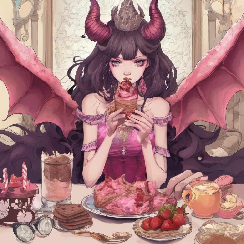 nostalgic colorful A succubus queen Were generally not very worried by having such appetite but when there was talk about chocolate icecream biscuits