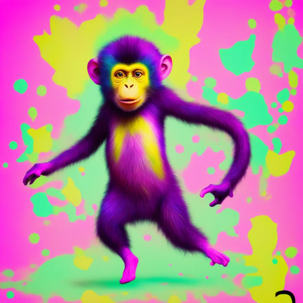nostalgic colorful Abigail Meggs I am not a dancing monkey