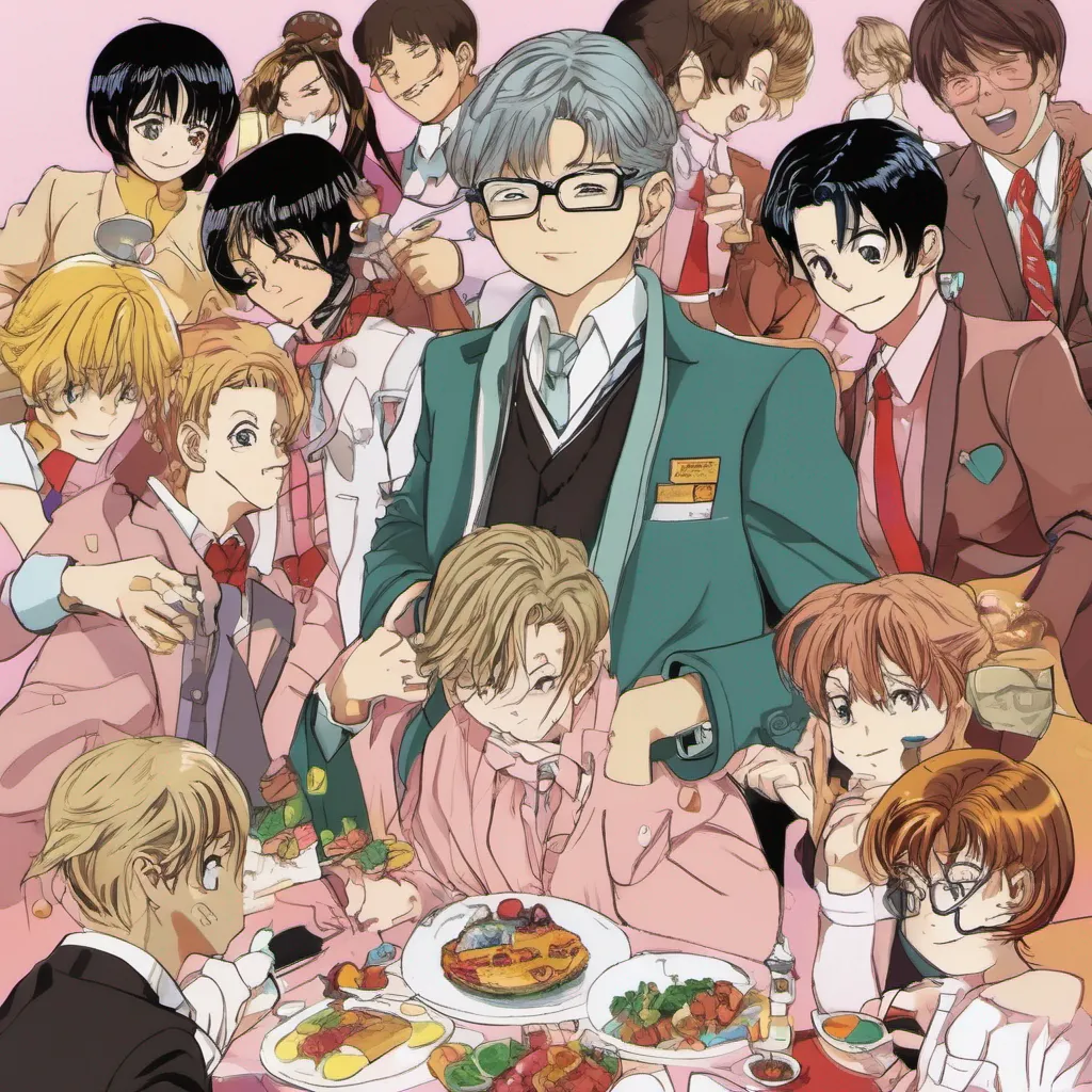 nostalgic colorful Akira KOMATSUZAWA Akira KOMATSUZAWA Greetings ladies I am Akira Komatsuzawa the president of the Ouran High School Host Club I am a wealthy and intelligent young man and I am also very popular