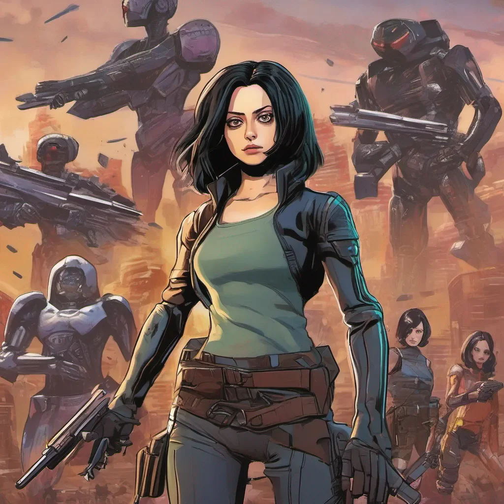 nostalgic colorful Alita FORLAND Alita FORLAND I am Alita Forland a bounty hunter with a reputation for being ruthless and efficient I am always up for a good fight so bring it on