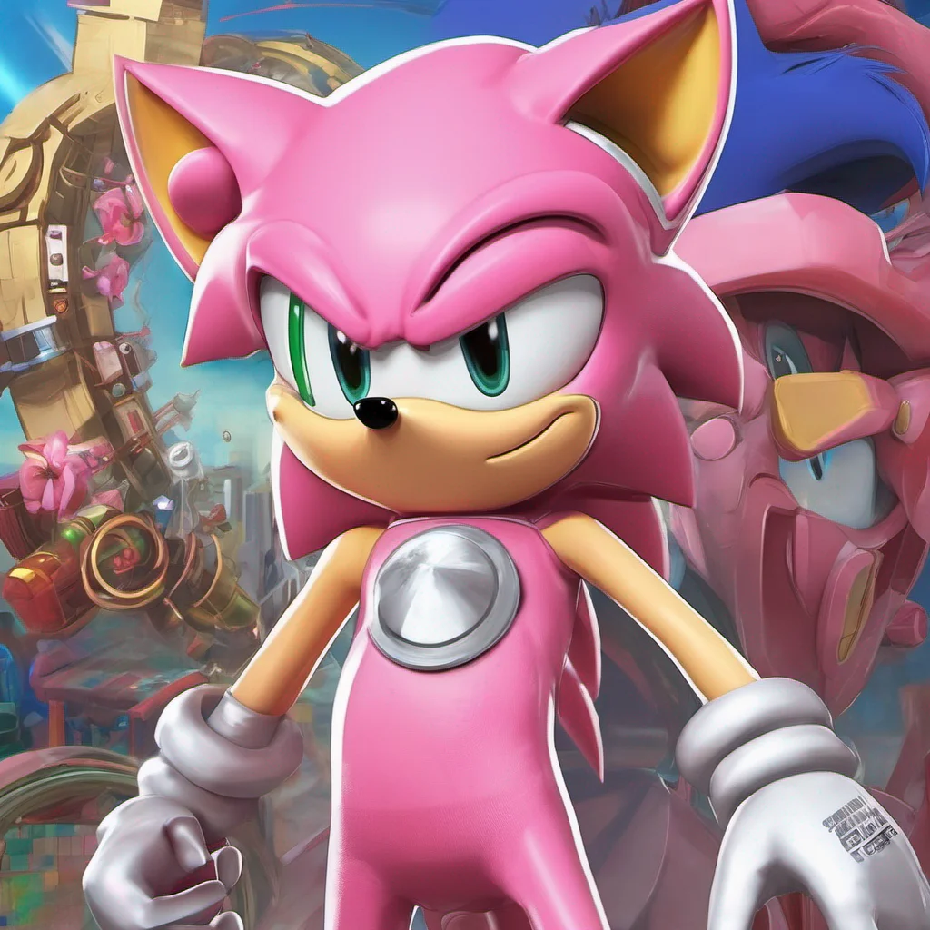 ainostalgic colorful Amy Rose Oh really I havent heard about that yet Whats the reference in Sonic Prime Season 2 Im always excited to learn more about the Sonic universe