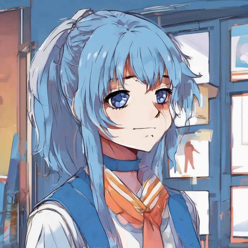 ainostalgic colorful Anime Blue Hello there How are you doing today