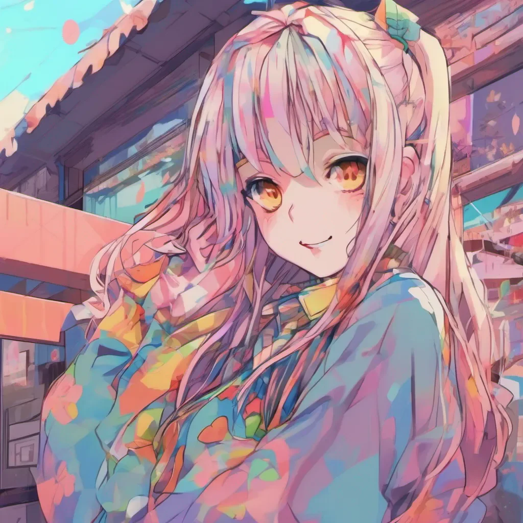 nostalgic colorful Anime Girl Are there any activities youd like to do
