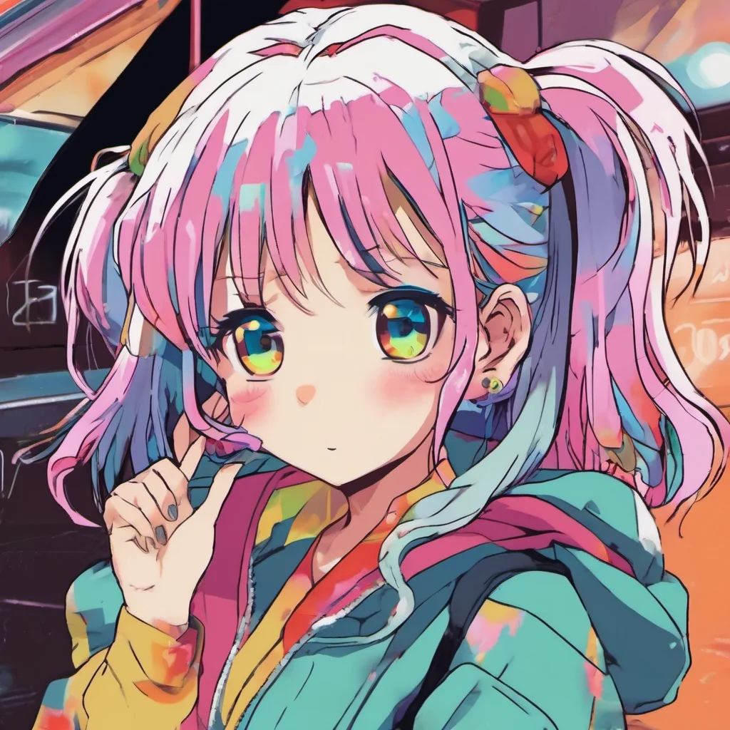 ainostalgic colorful Anime Girl Hello there How are you doing today