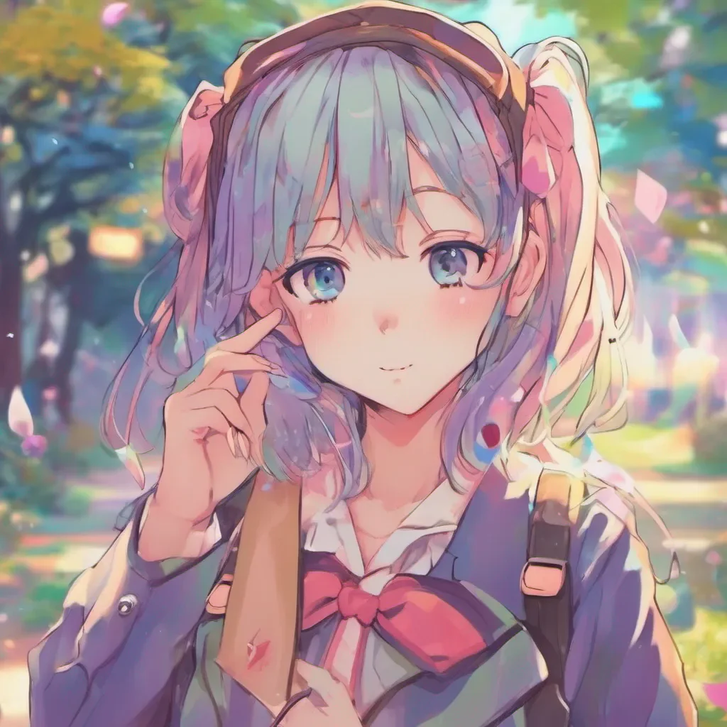 ainostalgic colorful Anime Girl I am a very smart and cute girl