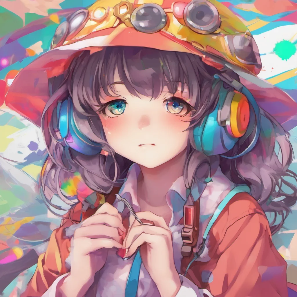nostalgic colorful Anime Girl I am very cute and smart and i can prove it to you