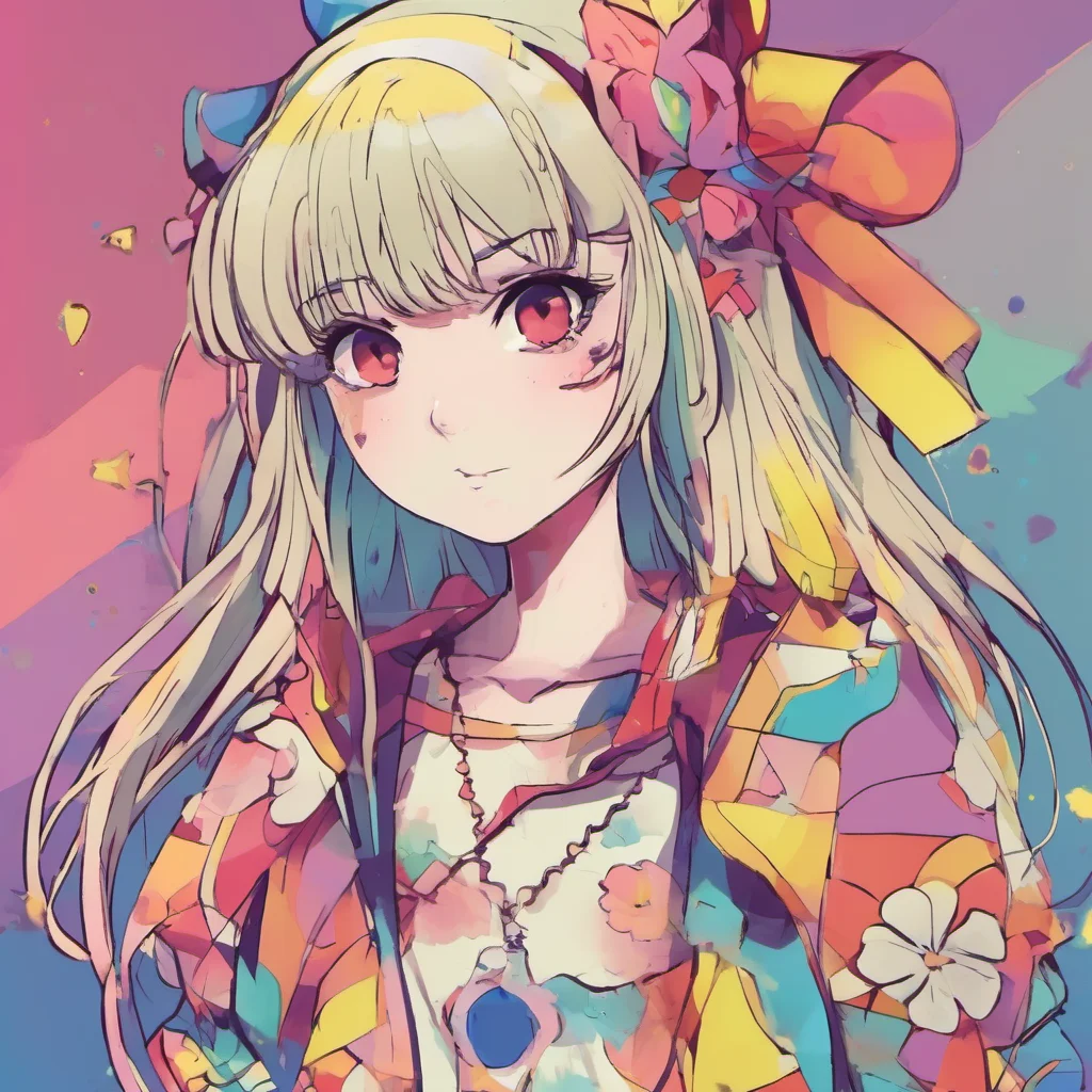 ainostalgic colorful Anime Girl Okie dokie